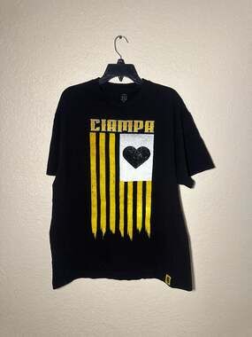 WWE NXT Tommaso Ciampa Blackheart Authentic T-Shirt Size XL